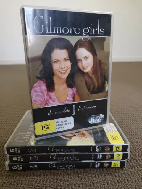 Gilmore Girls Complete Series 1-4 - Seasons 1 2 3 4  REG 4 PAL AU