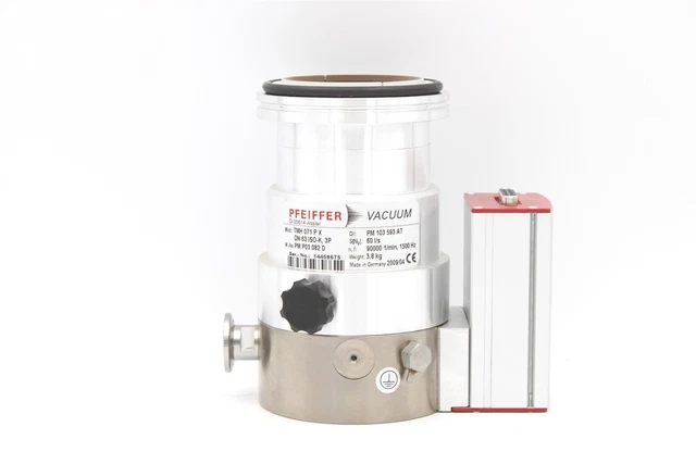 Pfeiffer TMH 071 P X Turbomolecular Drag Pump w/ TC100 Controller PM P03 082 D