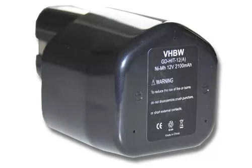 Batterie pour Hitachi WR 12DMR WR 12DM2 WR12DM2 WR 12DH WR12DMR 12V