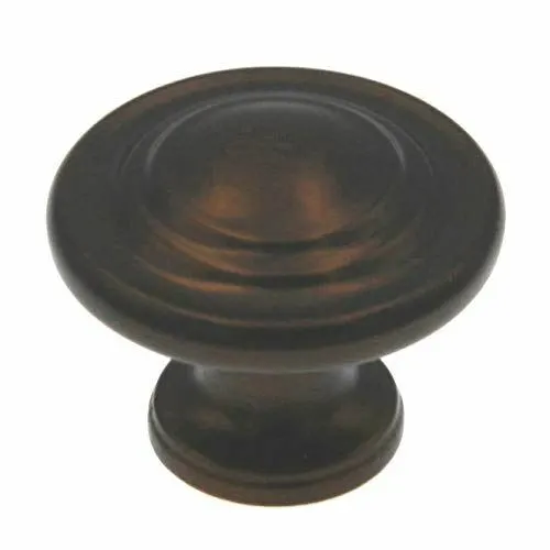 Style Selections Aged Bronze Round Cabinet Knob