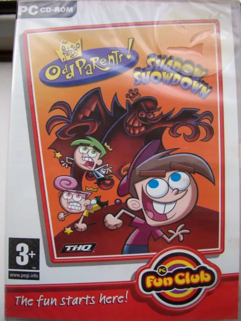 The Fairly Odd Parents---Shadow Showdown---Adventure Game--Pc/ Cd--New & Sealed