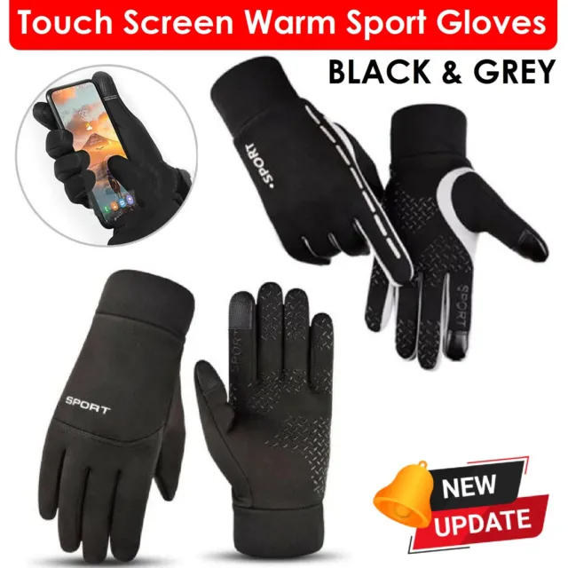 Winter Gloves Waterproof Thermal Touch Screen Thermal Windproof Warm Sport Glove