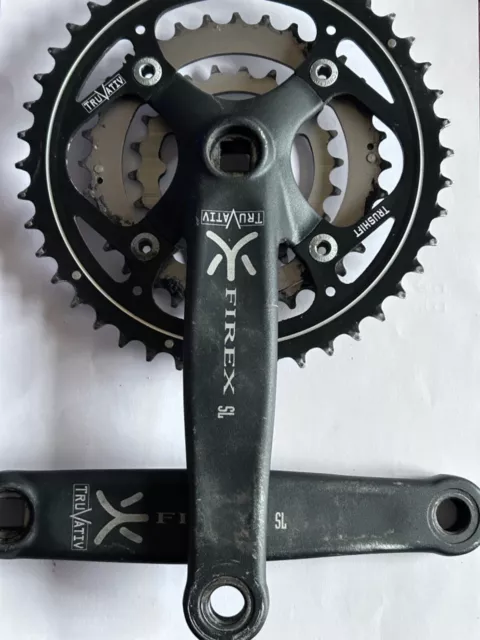 Truvativ Firex Sl vintage MTB crankset 22-32-42 square BB