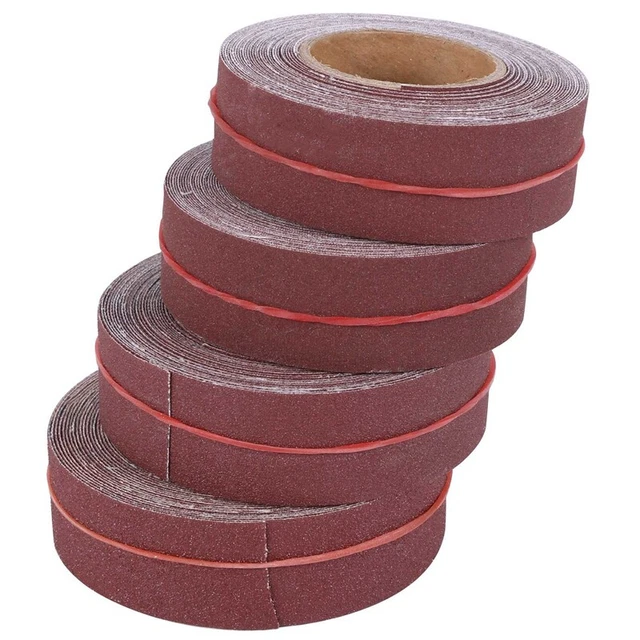 4 Sanding Belt Drawable Emery Cloth Sandpaper Dry Abrasive Belt Box W P8U2