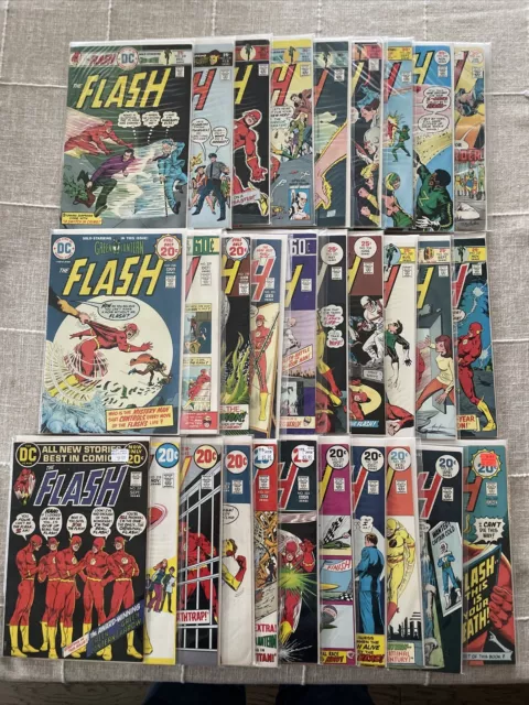 The Flash Vol 1, 217-246 Complete 1972 Green Lantern, Neal Adams