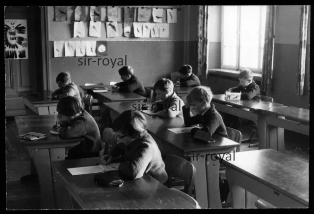 Pödinghausen 1963 - Schulklasse in der Grundschule - 1960er - Foto 10x7cm