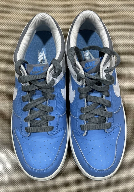 Nike Dunk Low (310569-412) GS Size 7y White University Blue Grey, No Box Nike Dunk Low (310569-412) GS Size 7y White University Blue Grey, No Box