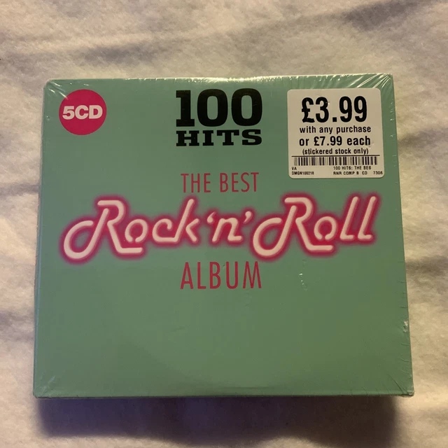 100 HITS THE Best Rock 'N' Roll Album 5-CD NEW SEALED Dion/Lloyd Price ...