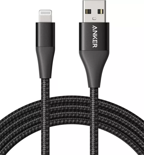 Anker Powerline+ II Lightning Cable (6ft), MFi Certified for Flawless Compa