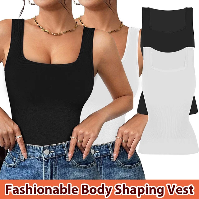 AEL Sweet  Bowknot Camisole Tank Tops For Women Square Collar Sleeveless Off Shoulder Sexy Solid Vests Female Clothing main image 1