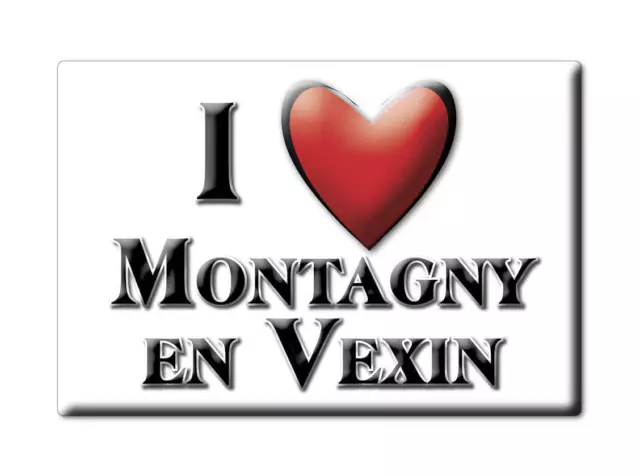 Montagny En Vexin, Oise, Hauts De France - Magnet France Aimant