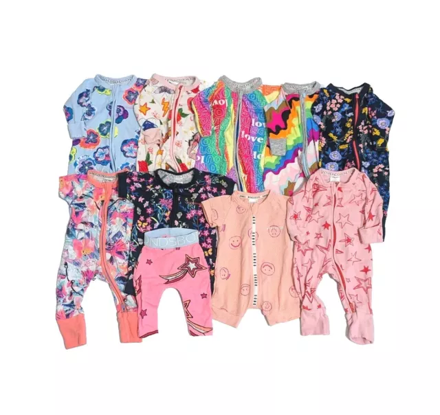 BONDS Girls Wondersuits Legging Size 0000 or Newborn Bulk Lot x 10 Items