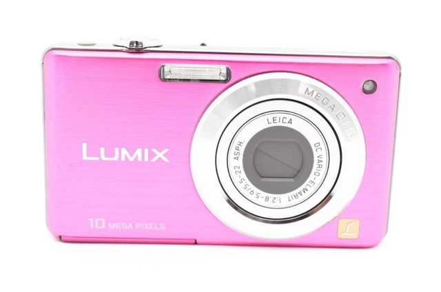 PANASONIC LUMIX DMC-FS7 Pink Compact Digital Camera Tested