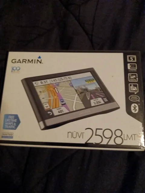 Garmin Nuvi 2598LMT HD 5" GPS Touchscreen Bluetooth voice activated