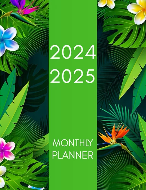 Monthly planner 2024 2025 2 year calendar 2024 2025 monthly planner 