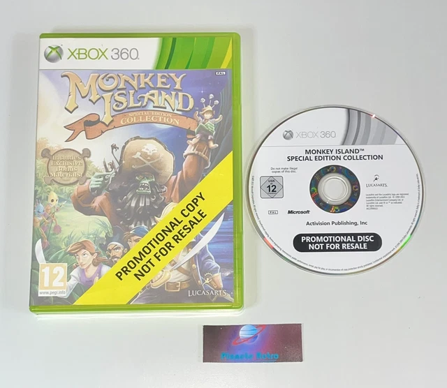 Monkey Island Special Edition – Xbox 360 – Version Promo UK – Édition Collector