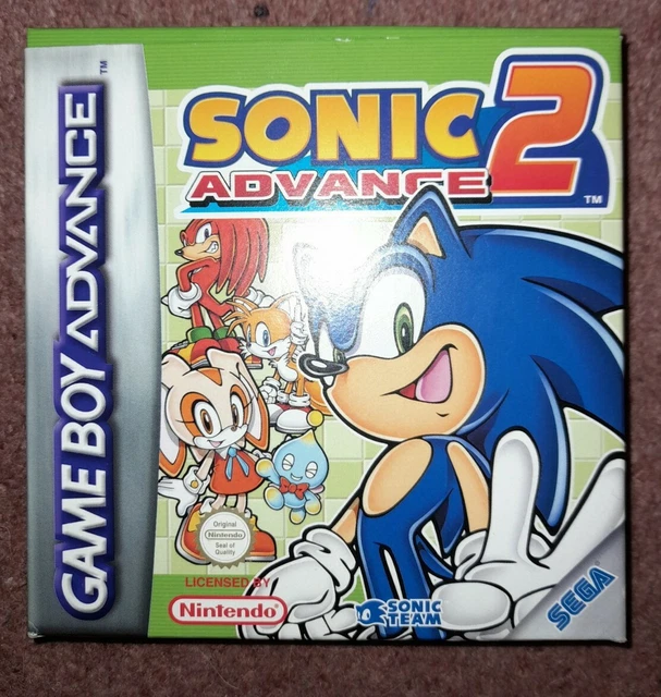 Sonic Advance 2 for Nintendo GBA. #nintendo #sonic #gba #retro