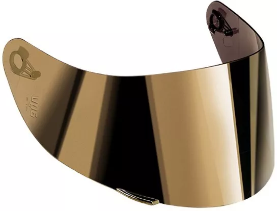 Agv Visor Visiera Iridium Gold Specchio Oro Casco Stealth-Sv S4-Sv  Mod. Gt-2