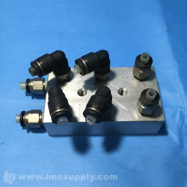 6-Station Pneumatic Manifold, 2 Inlets USIP