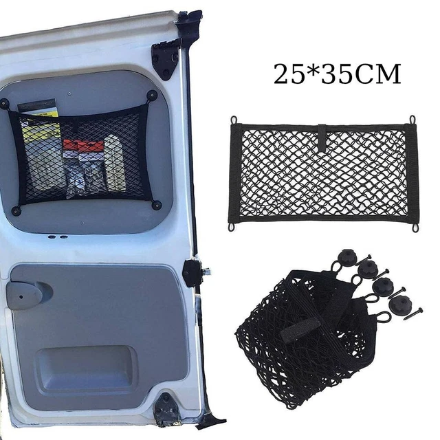 Organizer rete di archiviazione sbiancamento sedili tascabili durevoli casa mobile 25x35 cm