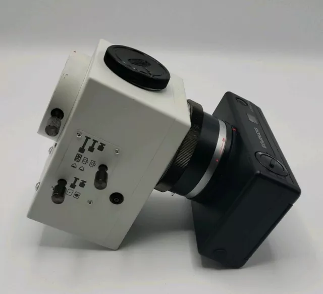 Olympus Microscope PM-PB20 Exposure Body PM-DA35 adapter PM-C35 camera back
