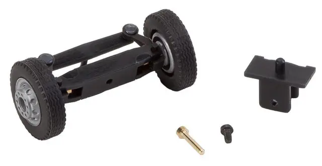 Faller Car System 163002 - H0 Front Axle, Complete Mounted for Truck/ Bus