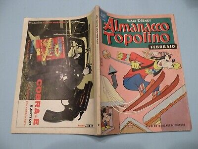 Almanacco Topolino 1966 N° 2 Mondadori Disney Orig. Ottimo Bollino