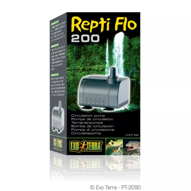 Exo Terra Repti Flo 200 - Terrarienpumpe, Neuf