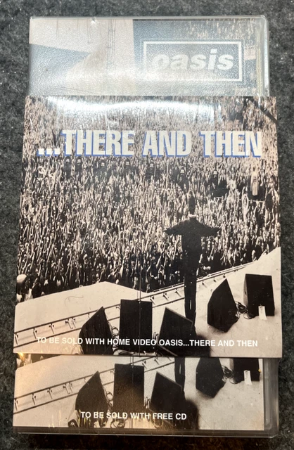 OASIS THERE AND Then VHS Video Noel Liam Gallagher Wonderwall