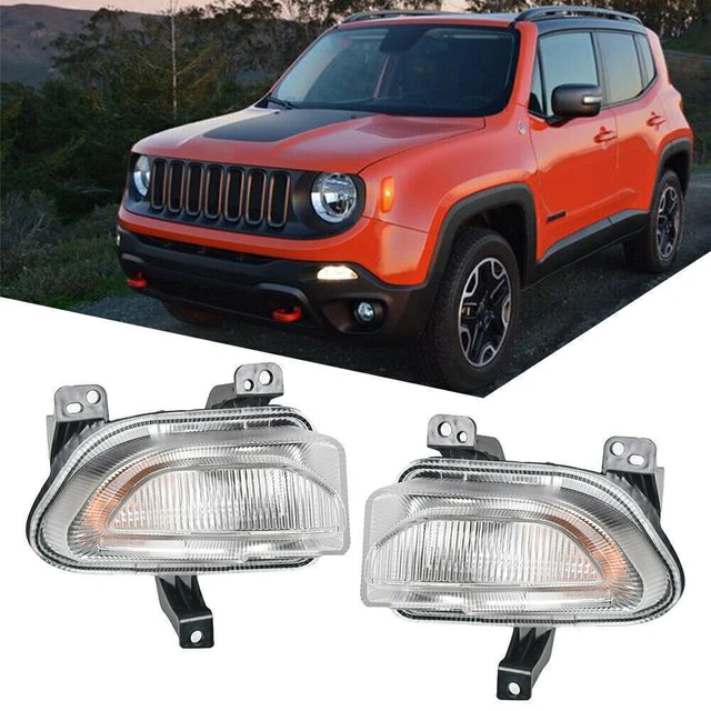 Frecce diurne auto DRL per 2015-2018 Jeep Renegade 6866431AA/68256432A