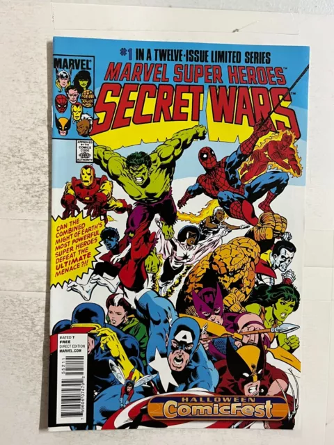 Marvel Super Heroes Secret Wars #1 MARVEL Comics 2014 HALLOWEEN COMIC FEST direc