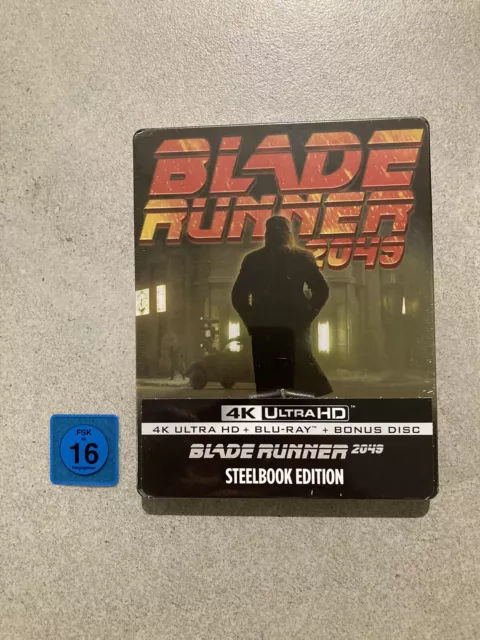 Blade Runner 2049 Steelbook 4K UHD Blu Ray NEU & OVP New Cover