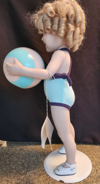 Shirley Temple Doll - Danbury Mint Collectible "Bathing Beauty "