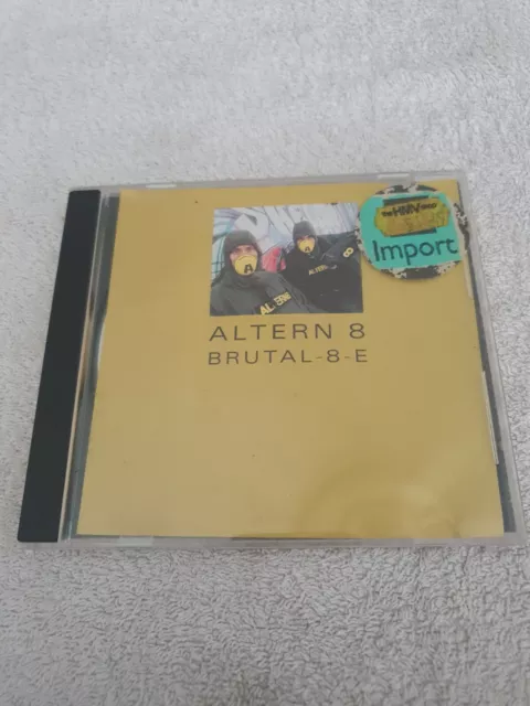 Altern 8 Brutal-8-E IMPORT CD SINGLE