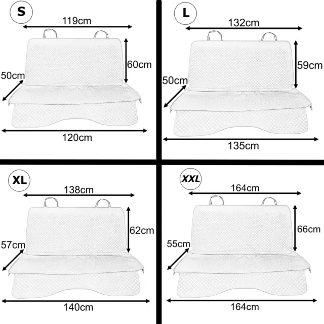 Revêment de Protection Auto pour Chiens Couverture Animaux Déjà Plafond Voiture 2