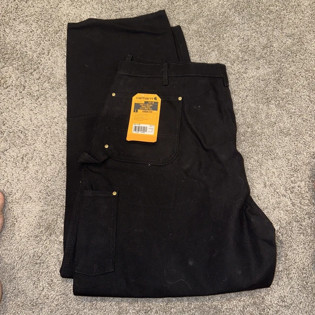 CARHARTT LOOSE, FIT firm duck, double fronted, utility work pants B01