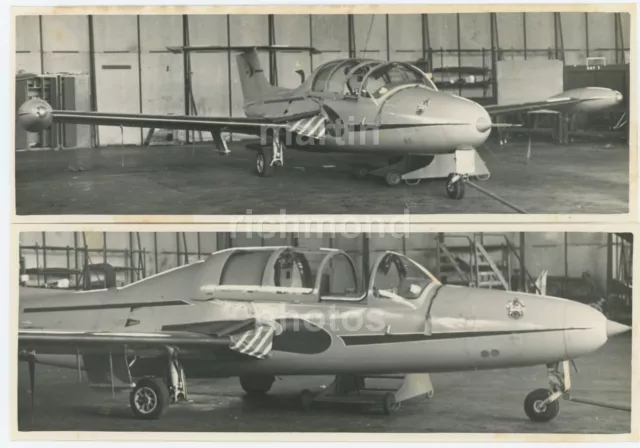 Morane-Saulnier M.S.760 Paris Cranfield 1961 Lot of 2 Photos, BZ982