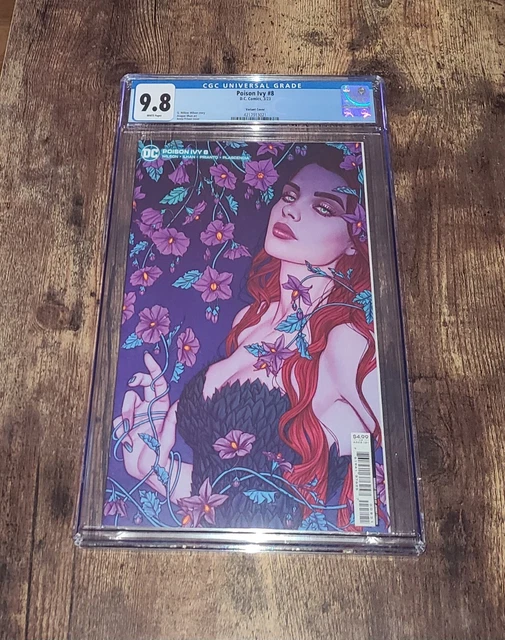 Poison Ivy #8 CGC 9.8 Graded Jenny Frison Variant Cover DC Comics 2023
