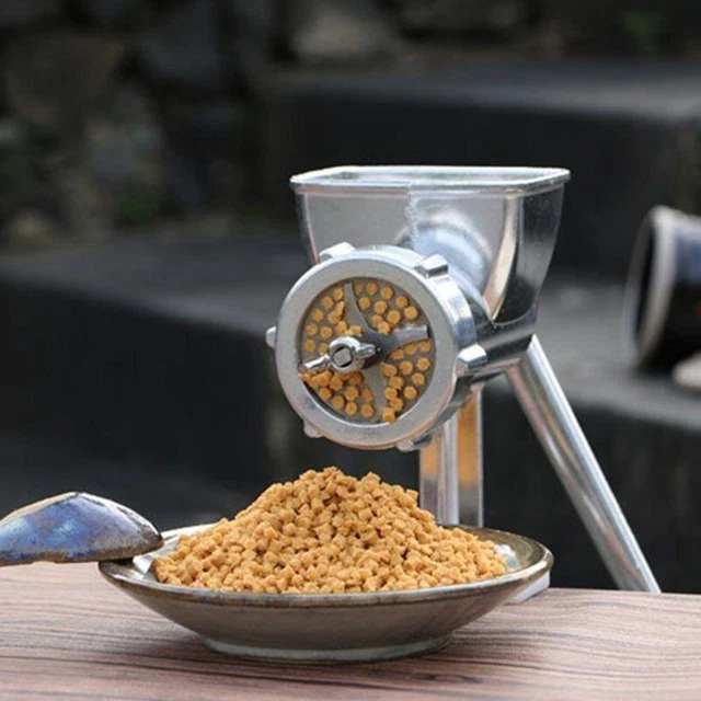 Household Feed Pellet Making Machine Manual Pelletizer For Pets Fish Dog