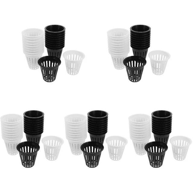 100 Pcs Filet Pots Hydroponique En Robuste De Jardin Plante