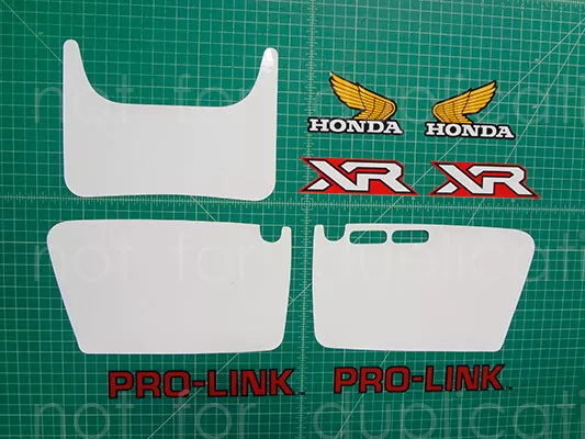 82' 1982 XR 200r kit xr200 9pc graphics decals stickers pegatina aufkleber
