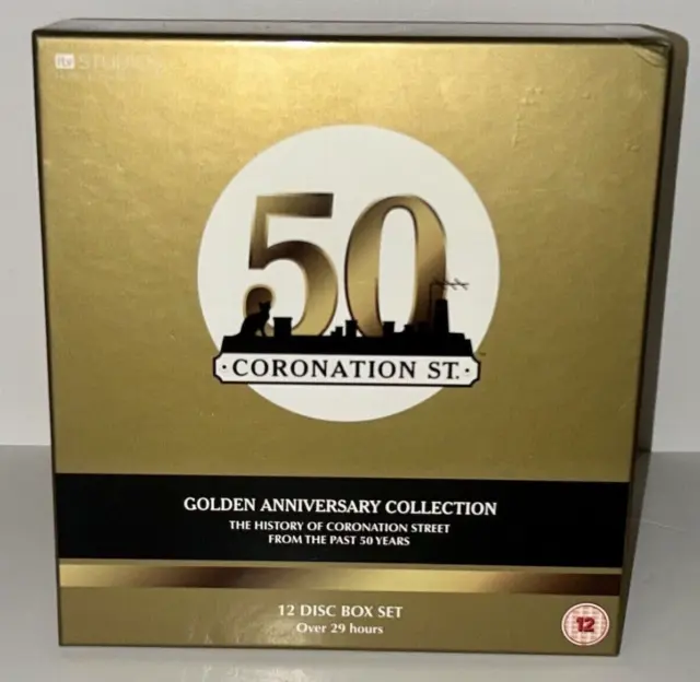 Coronation Street - Golden Anniversary Collection (Box Set) (DVD, 2010) VGC
