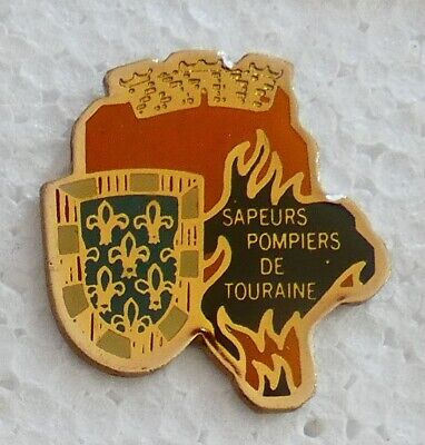 Pin's lapel pin pins SAPEURS POMPIERS JEUX MONDIAUX COLORADO USA FRANCE 1993 Sig 
