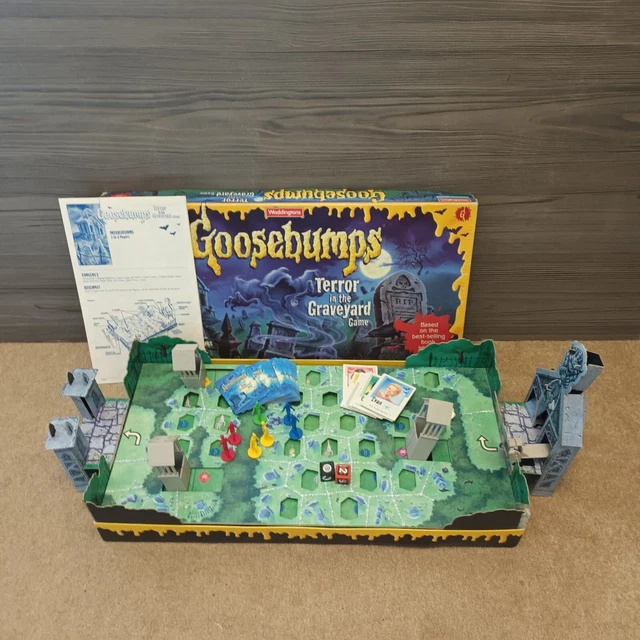 GOOSEBUMPS TERROR IN the Graveyard Board Game 1995 Waddingtons With
