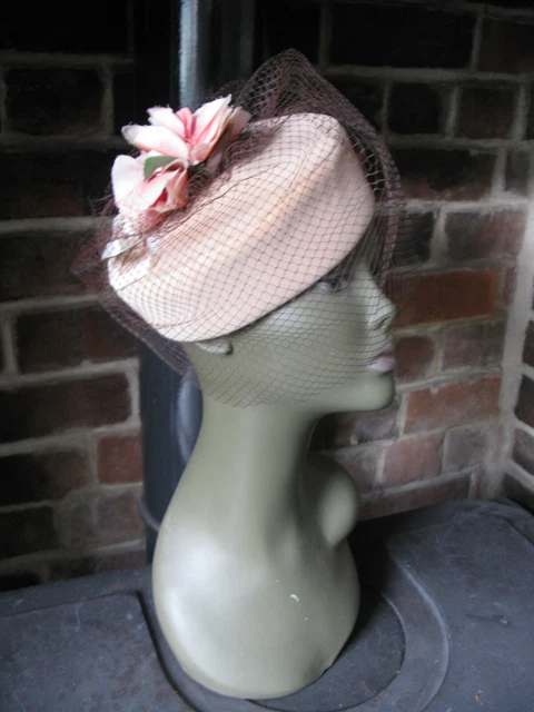 Cappello Dancing Days Retrò Vintage Anni 40 50 Fascinator Judy Festa - Foto 2