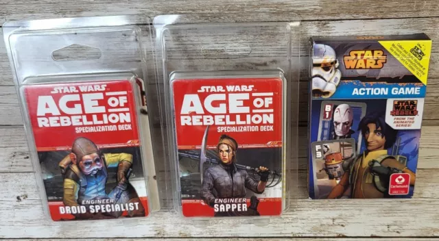 Star Wars Age of Rebellion specializzazione mazzo ingegnere sapper/droid Specialist.