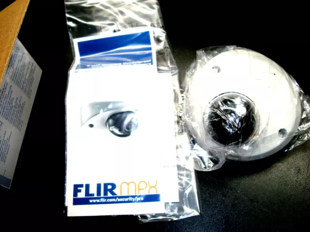 FLIR MPX C243MT2 2.1 MP Vandal-Resistant Outdoor HD-CVI Dome Camera With Audio