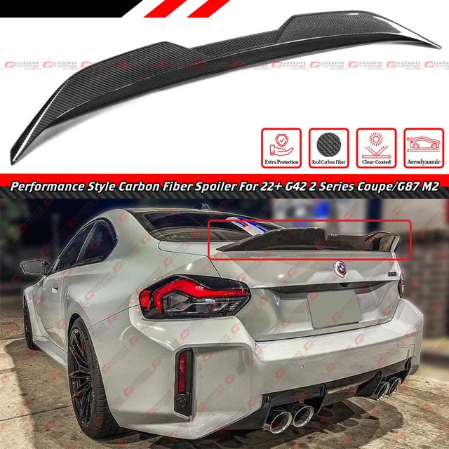 FOR 20222024 BMW G42 2 SERIES M240i G87 M2 MP STYLE CARBON FIBER TRUNK
