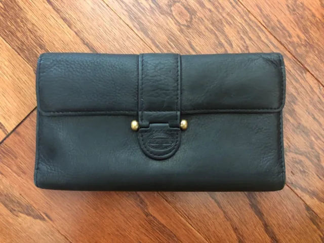 Fossil Black Soft Leather Wallet