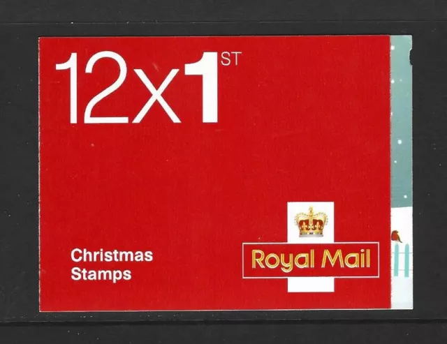 GB 2014 12 x 1st CLASS CHRISTMAS STAMP BOOKLET LX48